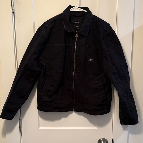 Vans Womens Open Road Black Denim Jacket size S - Picture 1 of 10